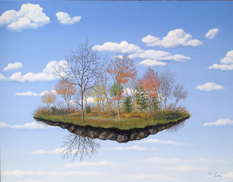 Autumn Passing, oil on canvas, 22 x 28