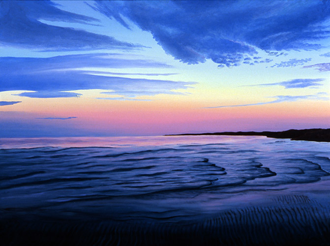 November 26, Sandy Neck — oil on panel, 18 x 24&quot;, 2012