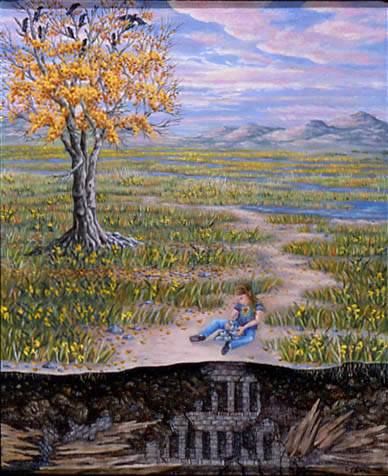 SMALL PROPHETS, oil on canvas, 22 x 18
