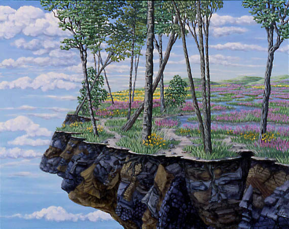 STATE OF THE UNION III, oil on canvas
22 x 28